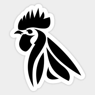 Logo Rooster Sticker